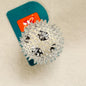 1pcs Diameter 6cm Squeaky Pet Dog Chew Toys