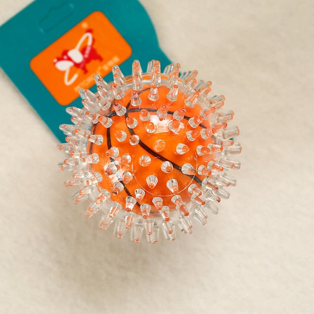1pcs Diameter 6cm Squeaky Pet Dog Chew Toys