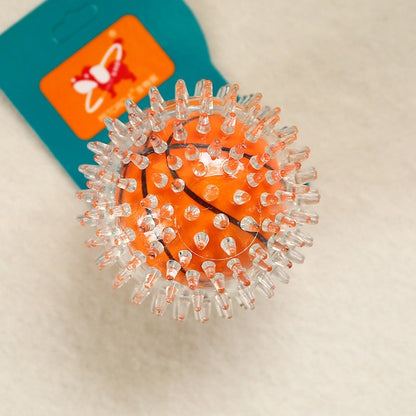 1pcs Diameter 6cm Squeaky Pet Dog Chew Toys