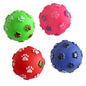 1pcs Diameter 6cm Squeaky Pet Dog Chew Toys